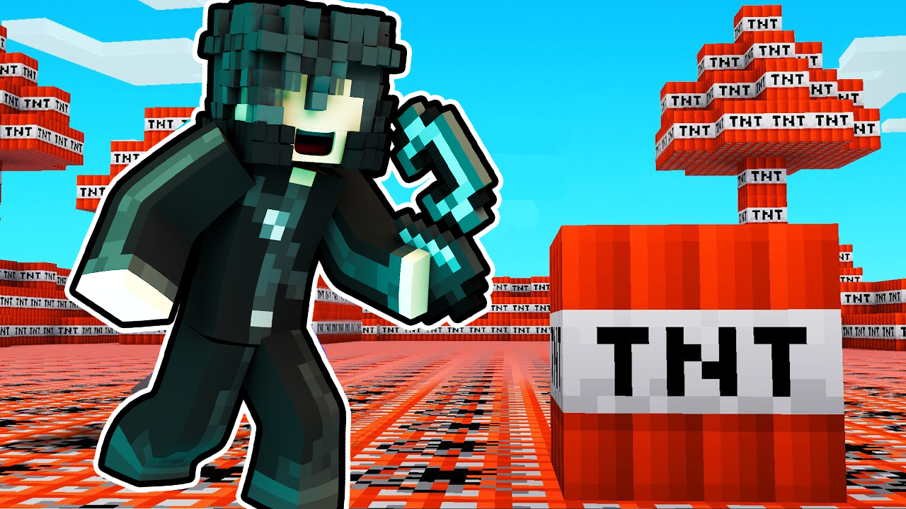 前方高能! 点燃一整个世界的TNT! 电脑毫无压力! 我的世界MC